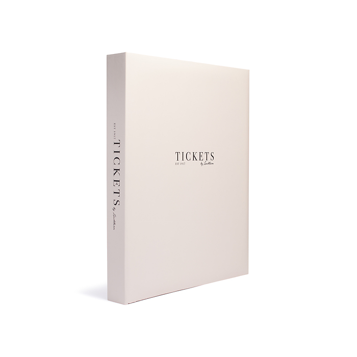 Memories album pour 148 billets et entrées