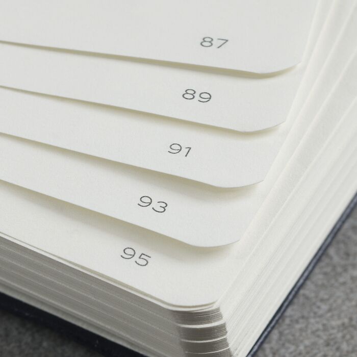 Carnet Master (A4+), couverture rigide, 233 pages numérotées