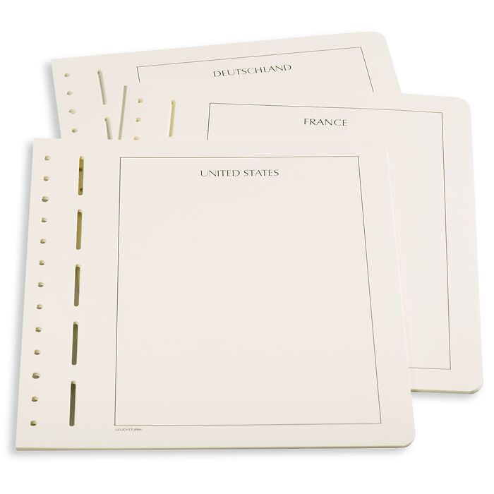 LEUCHTTURM Feuilles neutres av