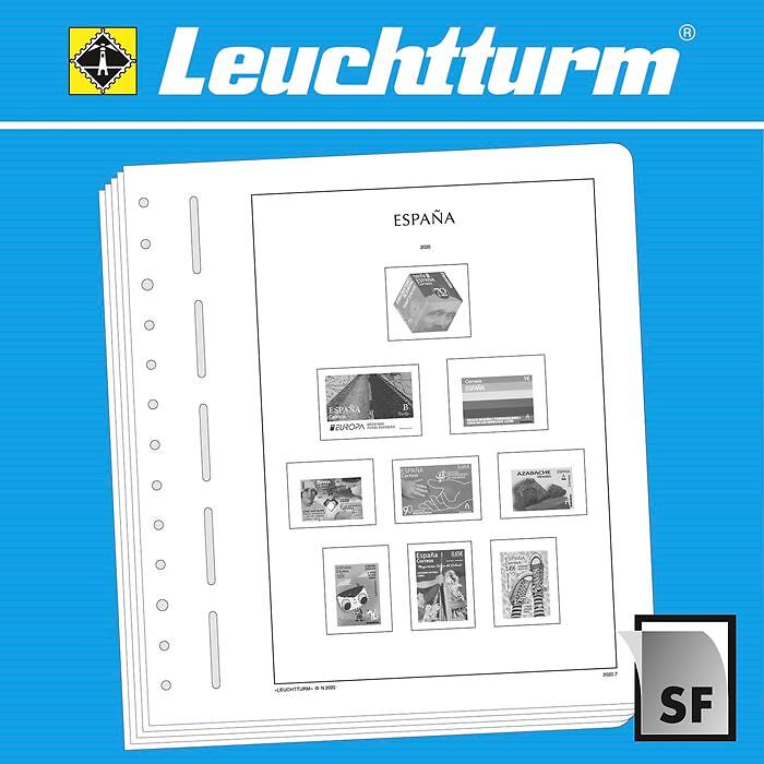 LEUCHTTURM SF-Feuilles préimprimées Espagne