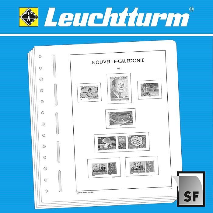 Leuchtturm SF Feuilles préimprimées Nouvelle Calédonie