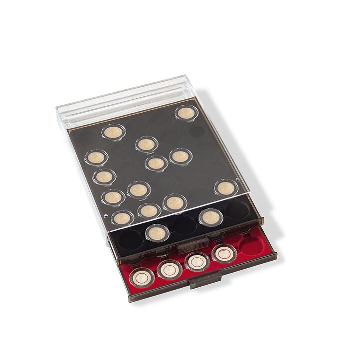 Médailliers pour pièces en capsules GRIPS