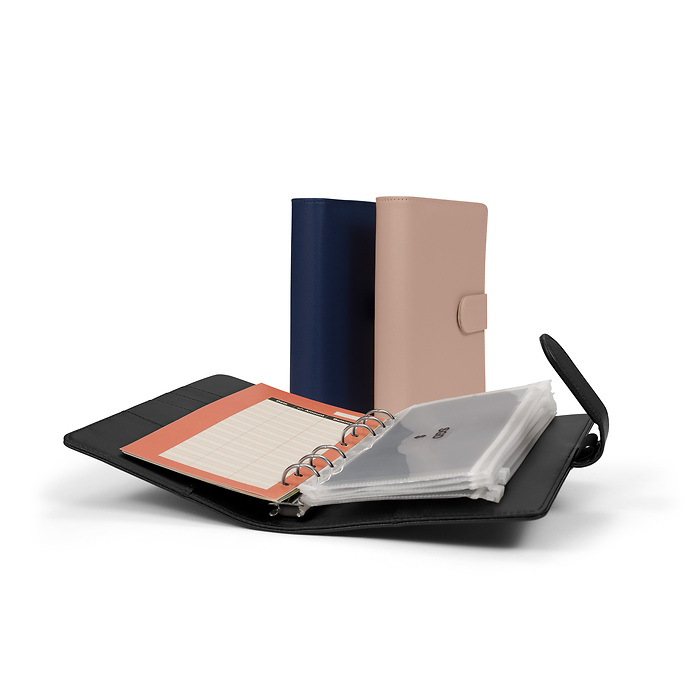 Travel Money reliure à anneaux avec 5 pochettes