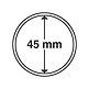 capsules pour pièces de monnaie diamètre intérieur 45 mm