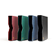Etui pour Classeur DIN A4, 64 pages noires, couverture ouatinée en cuir*, bleu