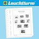 LEUCHTTURM Feuilles préimprimées Suisse Institutions Internationales 1868-1962