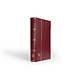Classeur COMFORT, DIN A4, 64 pages blanches, couverture ouatinée, Bordeaux.