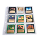 Pochettes plastiques GRANDE, avec 9 Pochettes, 68x98 mm, transparent