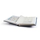 Classeur BASIC, DIN A4, 64 pages blanches, couverture non ouatinée, bleu