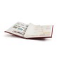 Classeur BASIC, DIN A4, 32 pages blanches, couverture non ouatinée, rouge