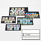Cartes de clasement a 2 bandes (ACD/2SSPEC), 100 pieces