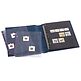 GRANDE Classic album set 3-ring pour pochettes, bleu