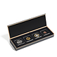 Ecrin Numismatique LUXOR pour  quatre capsules de monnaie QUADRUM