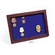 Vitrine MILITARIA avec couvercle en verre et fonction présentation verticale